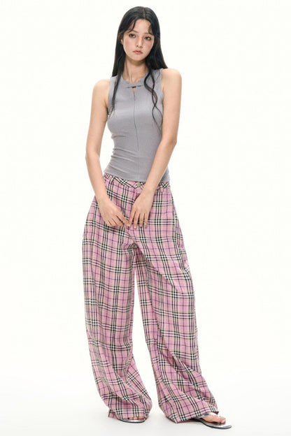 Gray Slim Fit Tank Top