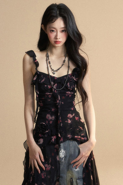 Wildflower Chiffon Top