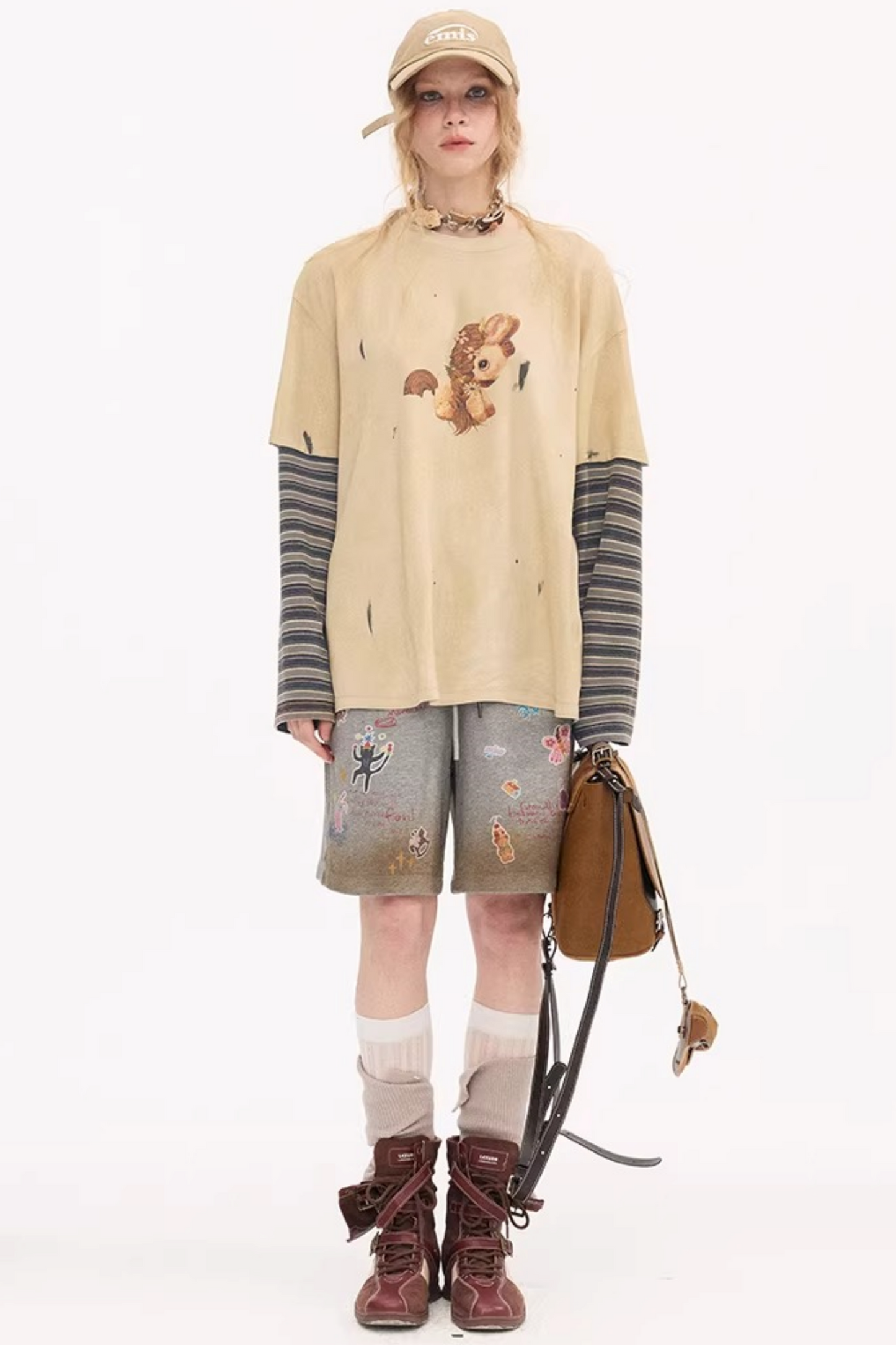 Blooming Soon Spliced Top