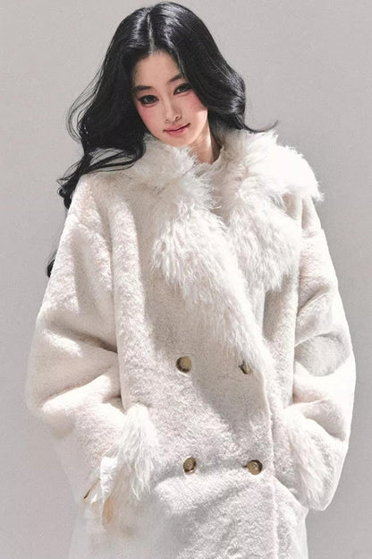Elegant Winter Fur Coat