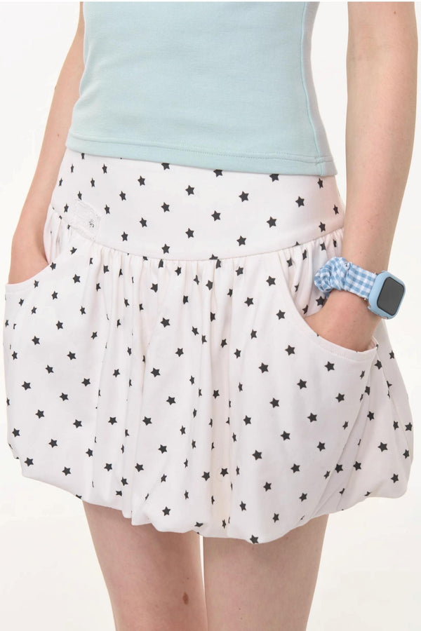 Starry Polka Dot Skirt