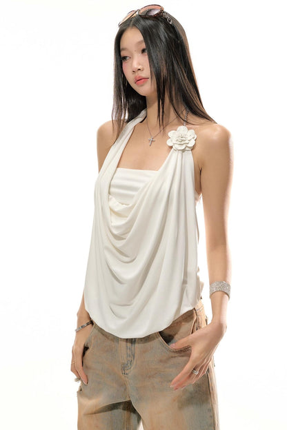 Camellia Swing Top Pants Set-Up