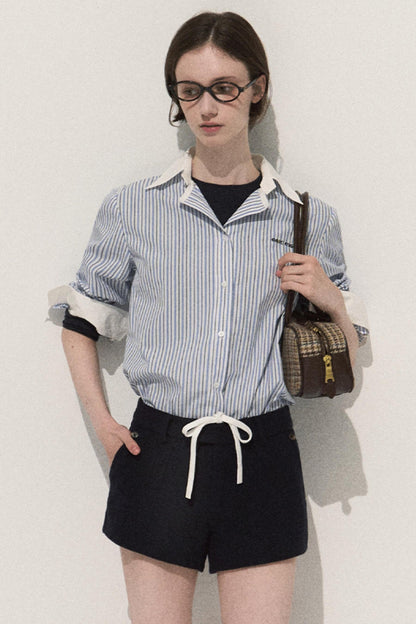 Night Woolen Short Pants