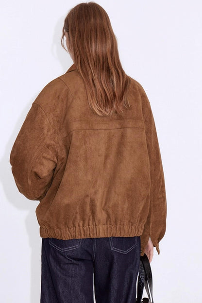 Misty Suede Feel Jacket