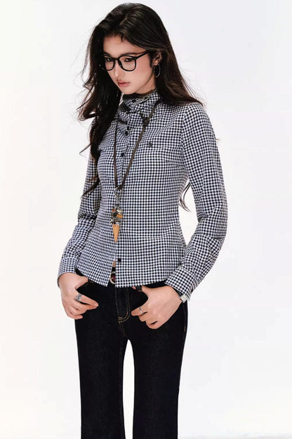 Temperament Waist Slimming Fashion Top