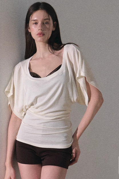 Saturated Weekend Wool Knit Top