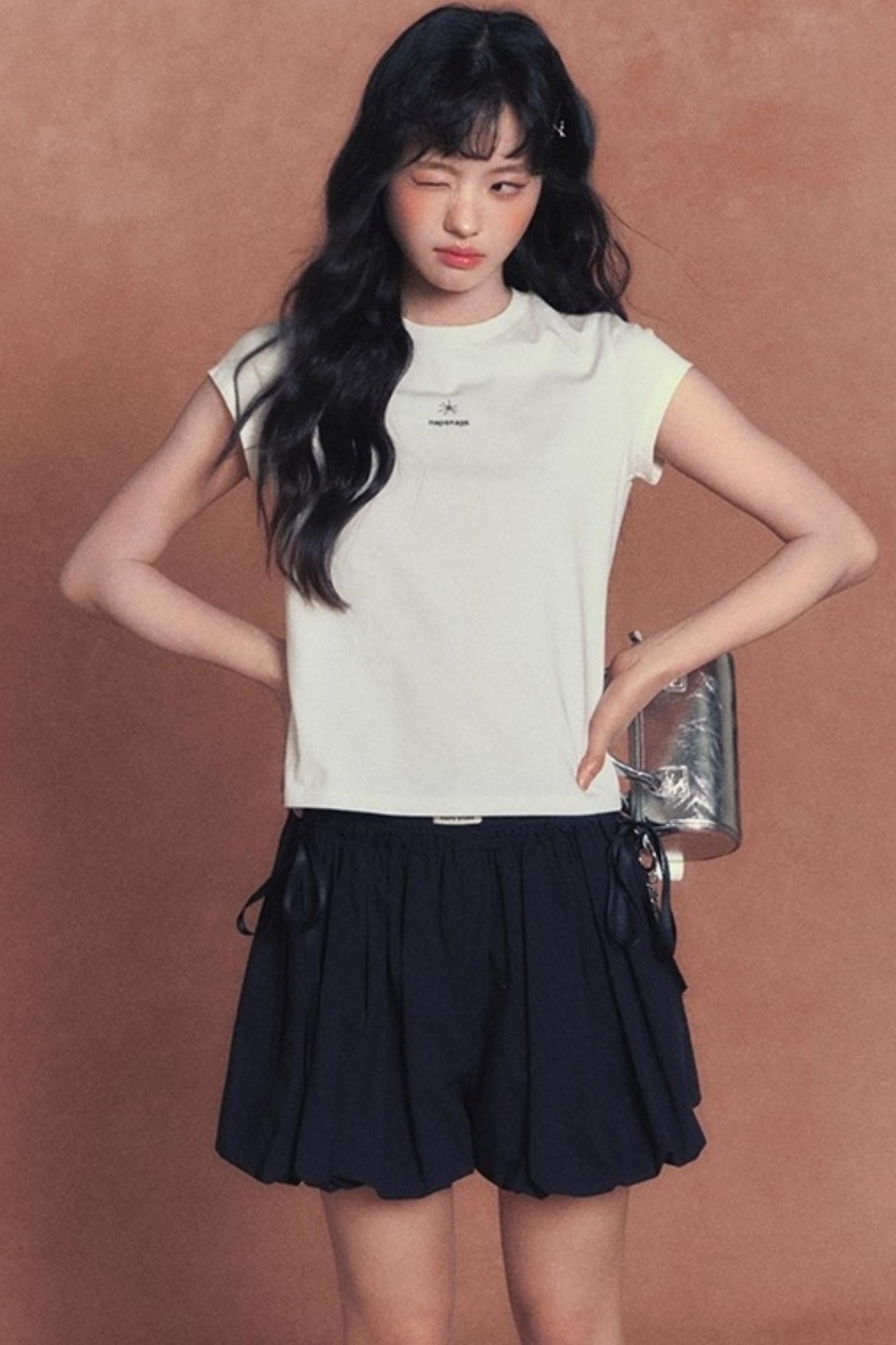 Bloomers Skirts Elastic Tie Bud Shorts Skirt