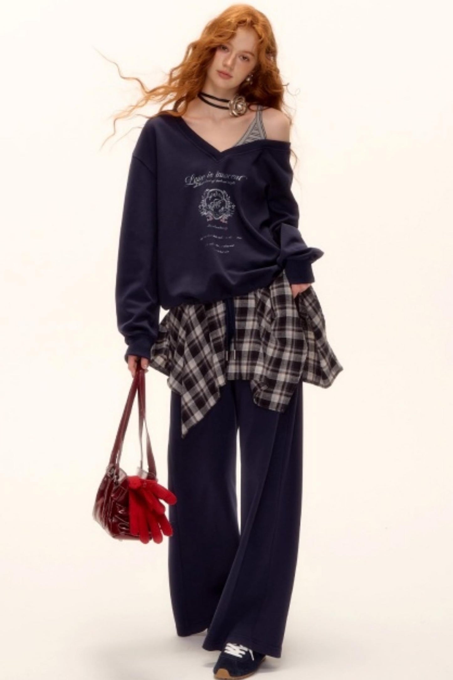 Asymmetrical Striped Patchwork Set-Up