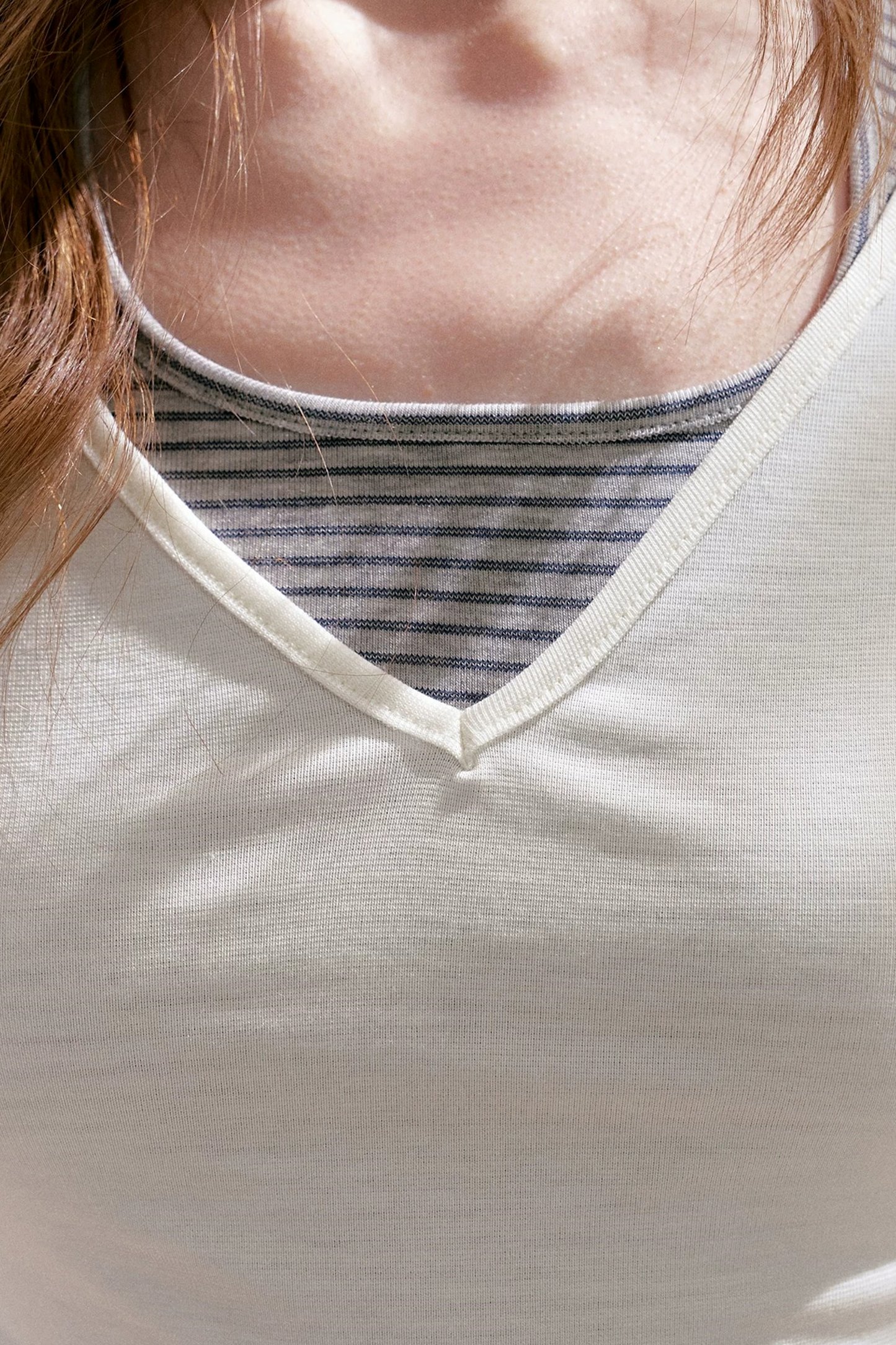 Lyocell Striped Halter Top Set-Up
