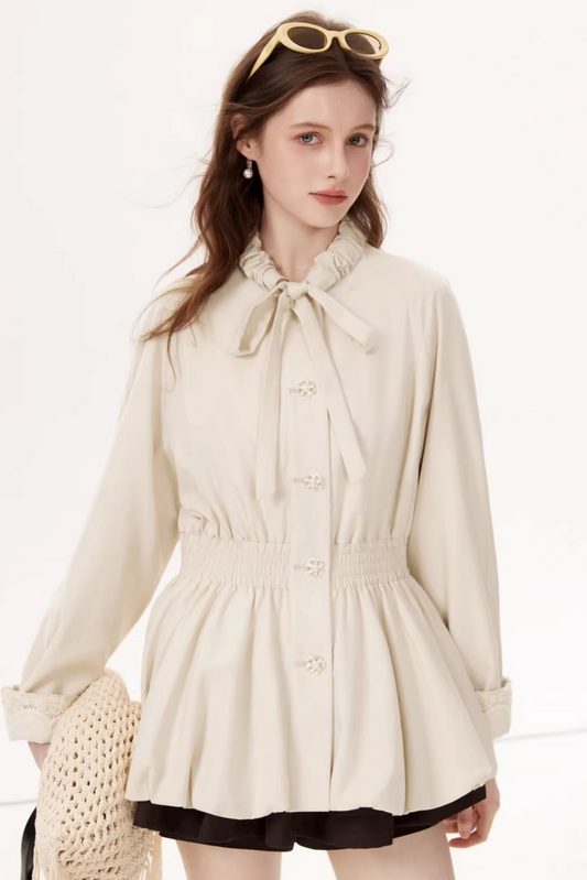 Lyocell Tencel Trench Coat