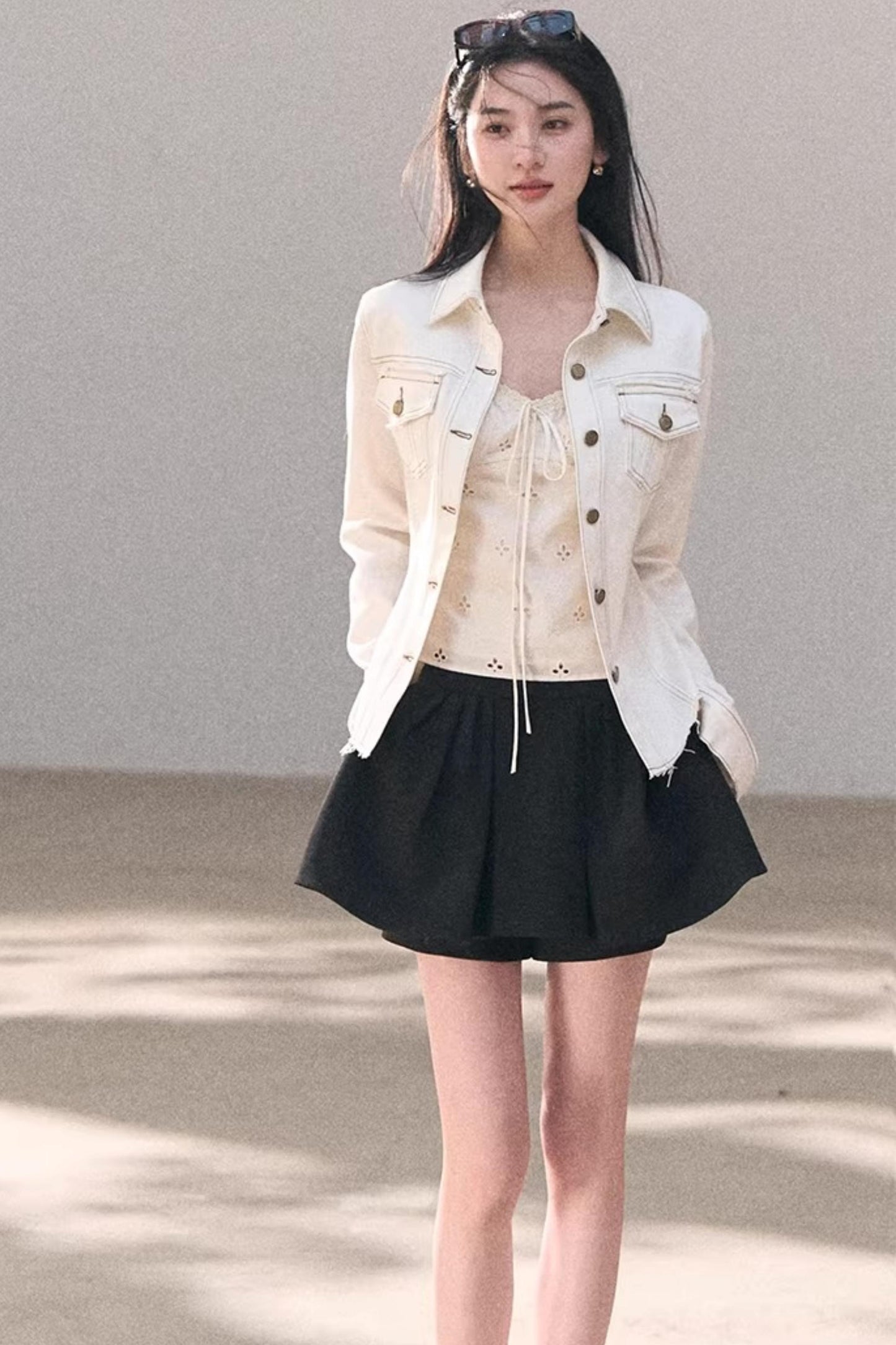 Sycamore Moonlight Pleated Skirt