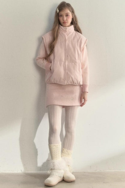 Corduroy Floral Reversible Jacket Set-Up