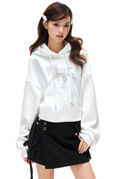Lucky Little Pegasus Hooded Sweatshirt