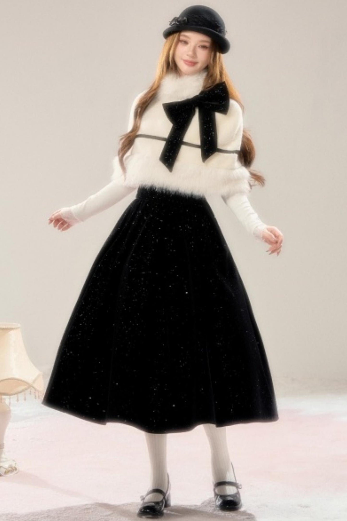 French Cloak Two-Piece Set-Up