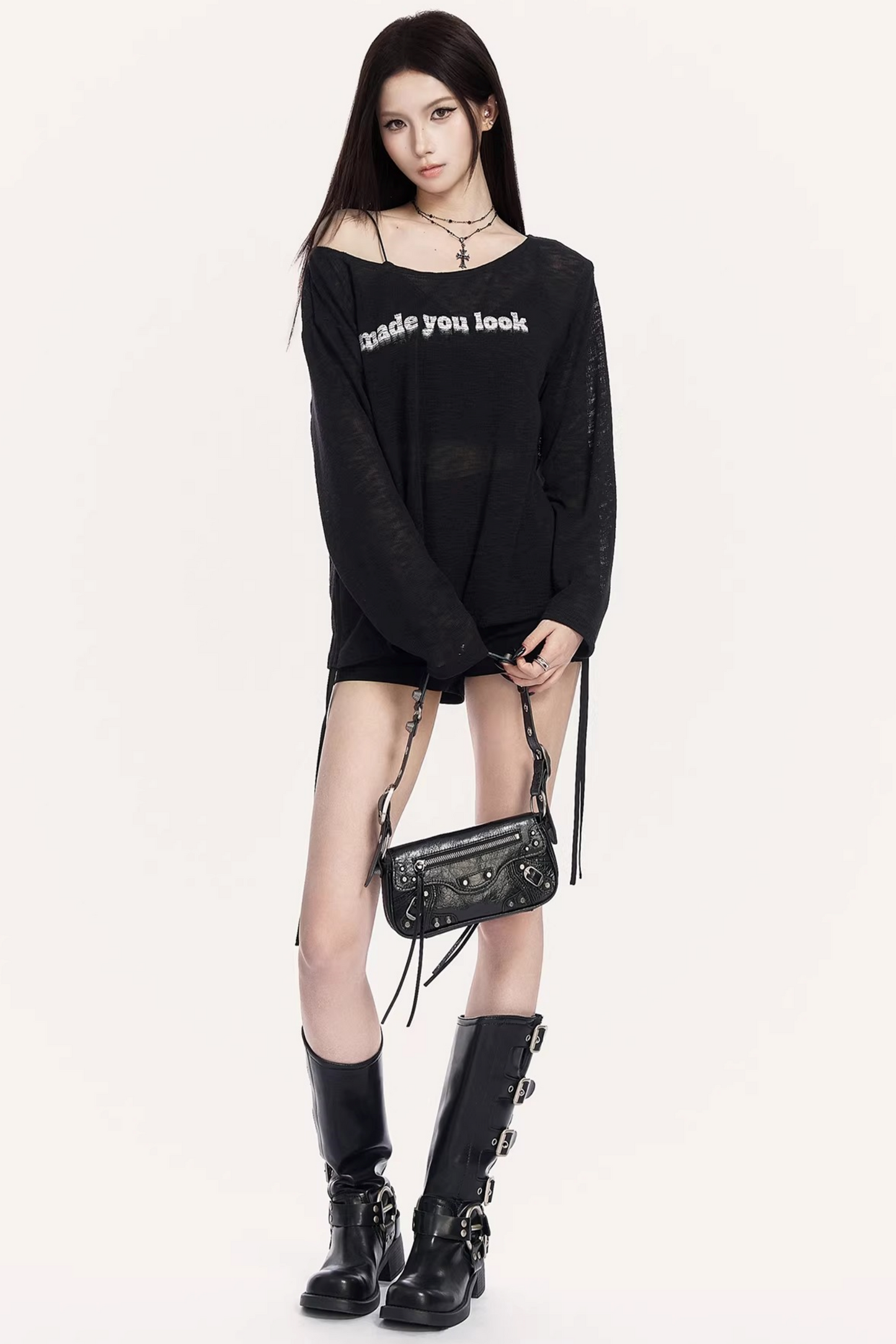 Hot Girl Off-Shoulder Blouse