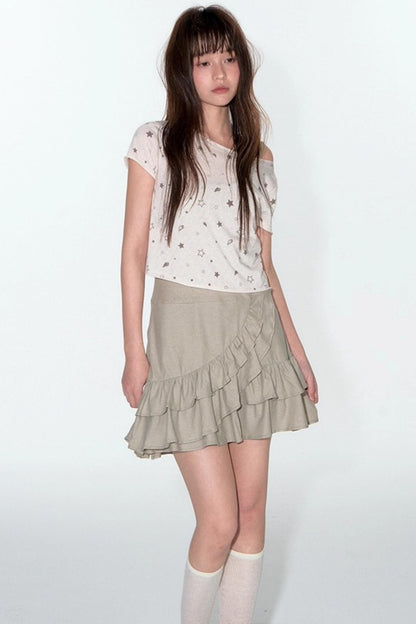 Original Star Print Short Sleeve T-Shirt