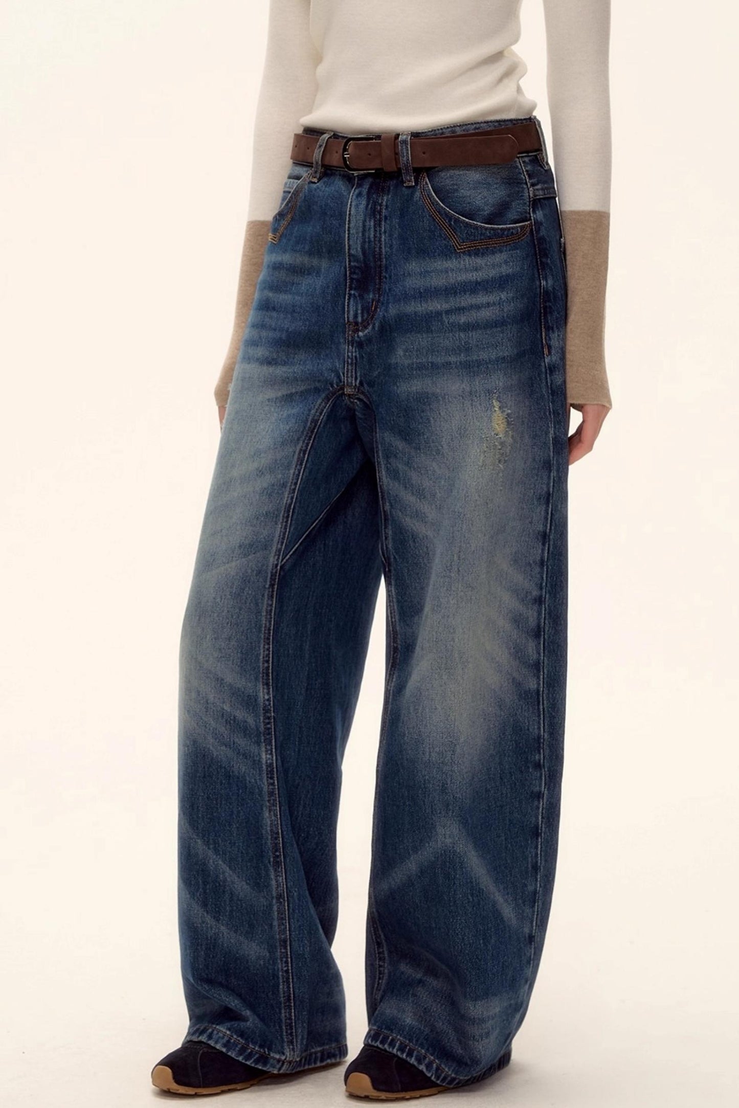 Fair Isle Knit Cardigan Set-Up