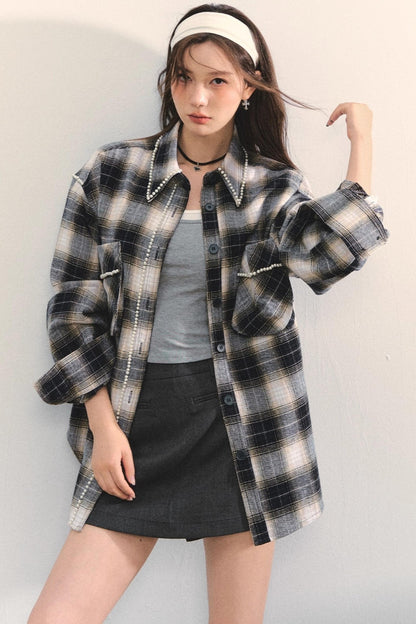 Pearl Plaid Shirt
