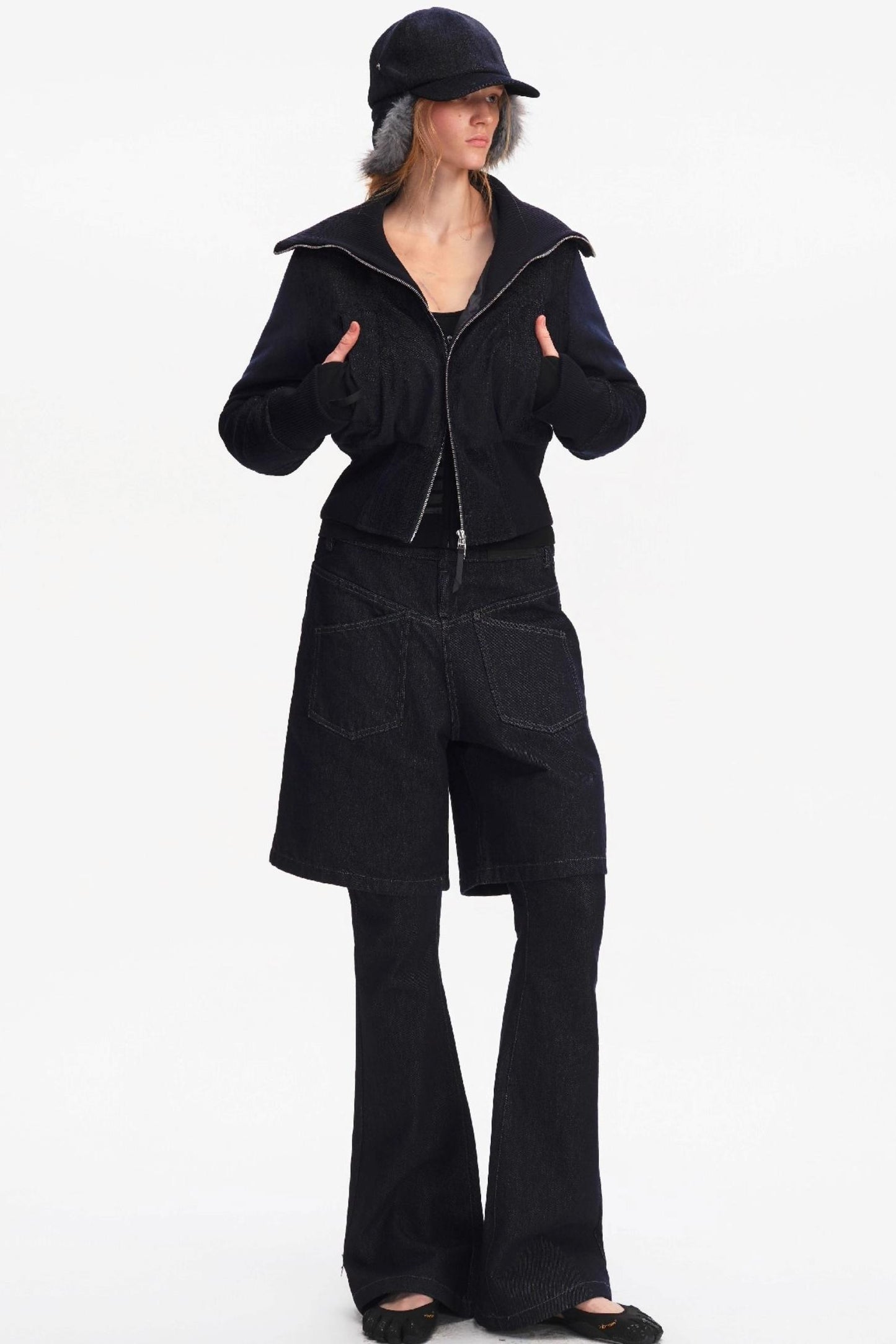 Furry Ear Protection Baseball Cap