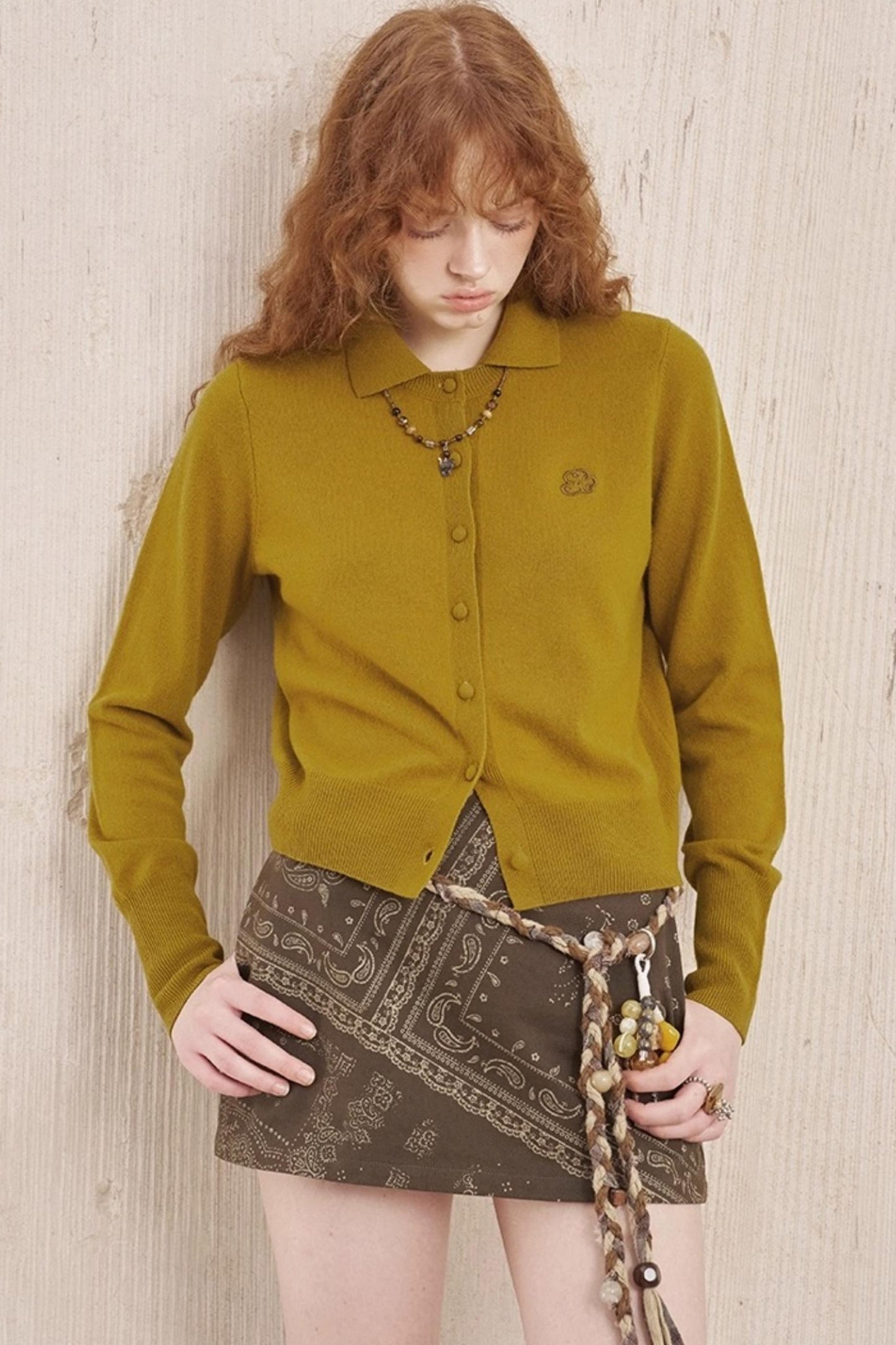 Autumn Wool Cardigan