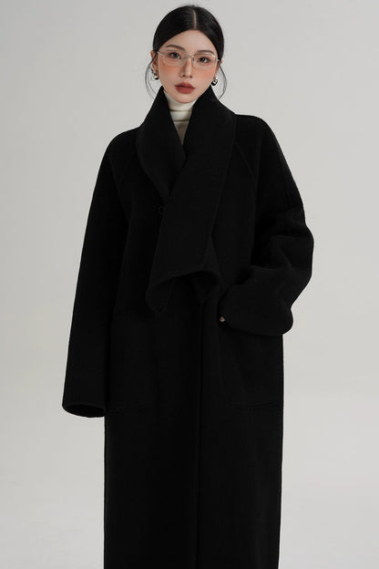 Reversible Woolen Wool Coat
