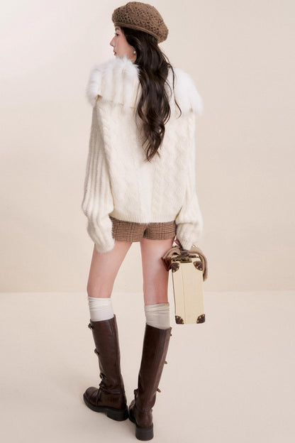 Vintage Woolen Shorts