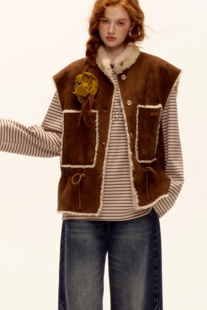 Reversible Embroidery Vest