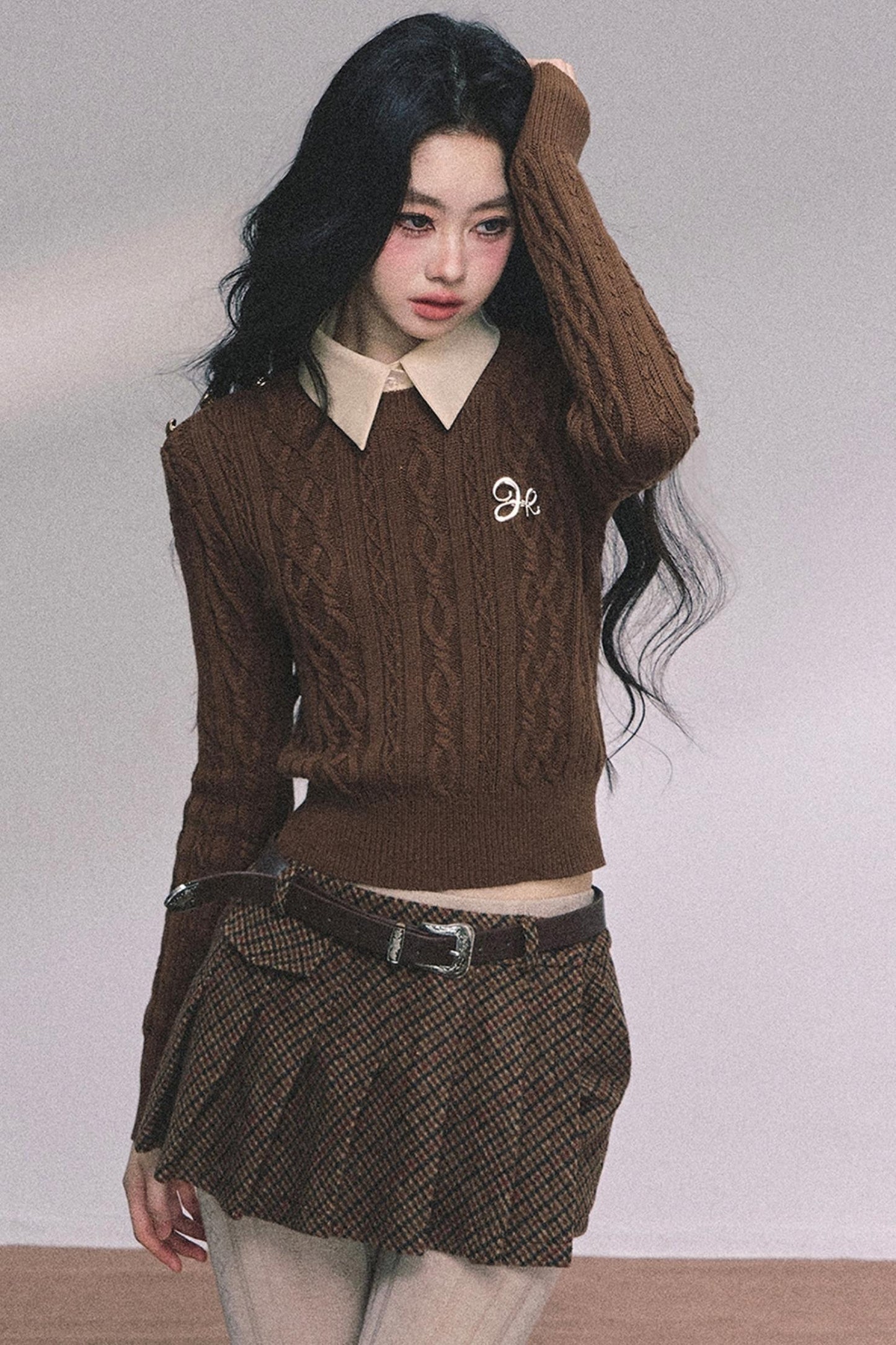 High Intelligence Knitted Top