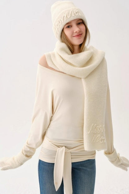 Wool Blend Knitted Set-Up