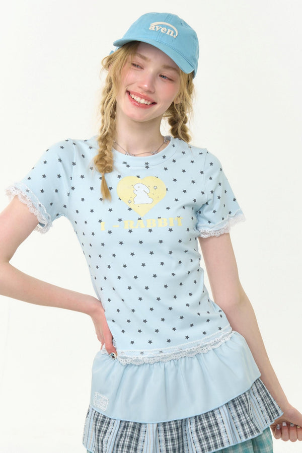 Retro Polka Dot Tee