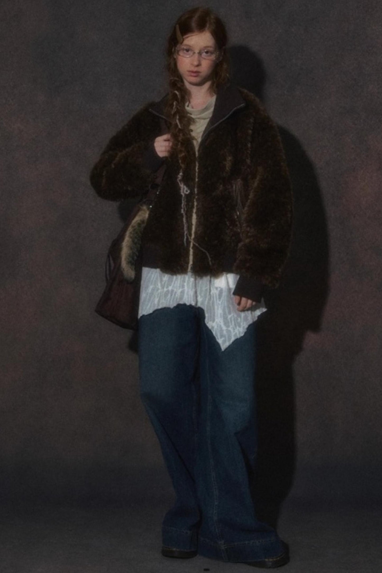 Thickened Lambswool Suede Jacket