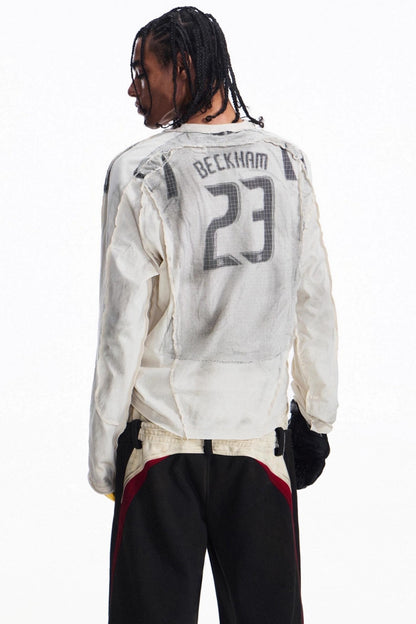 Sporty Loose Crew Neck Top