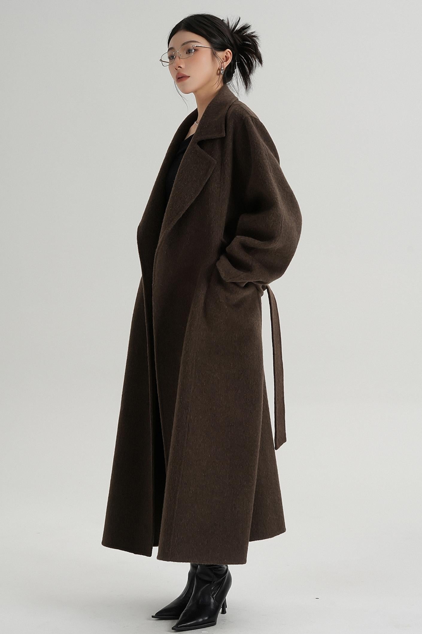 Temperament Wool Reversible Coat