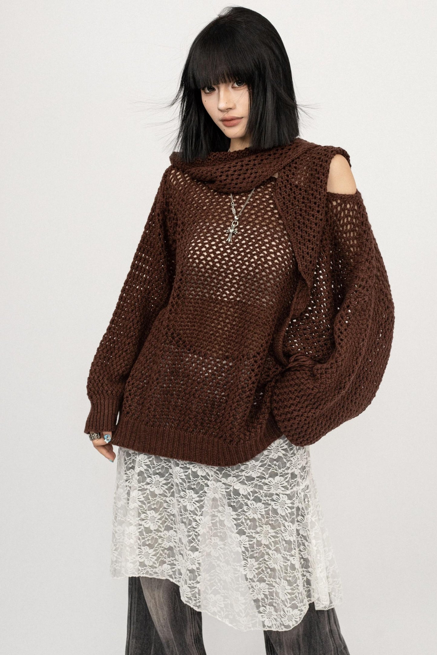 Vintage Hot Girl Knit Sweater