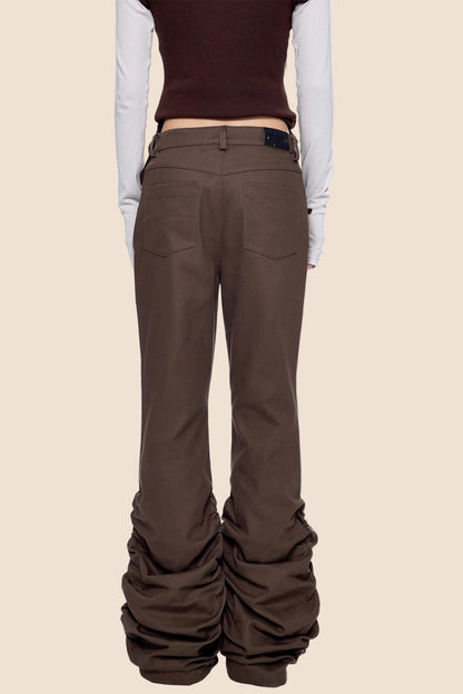 Slim Flared Slacks