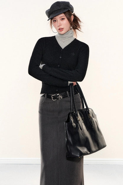 High-Neck Slimming Top