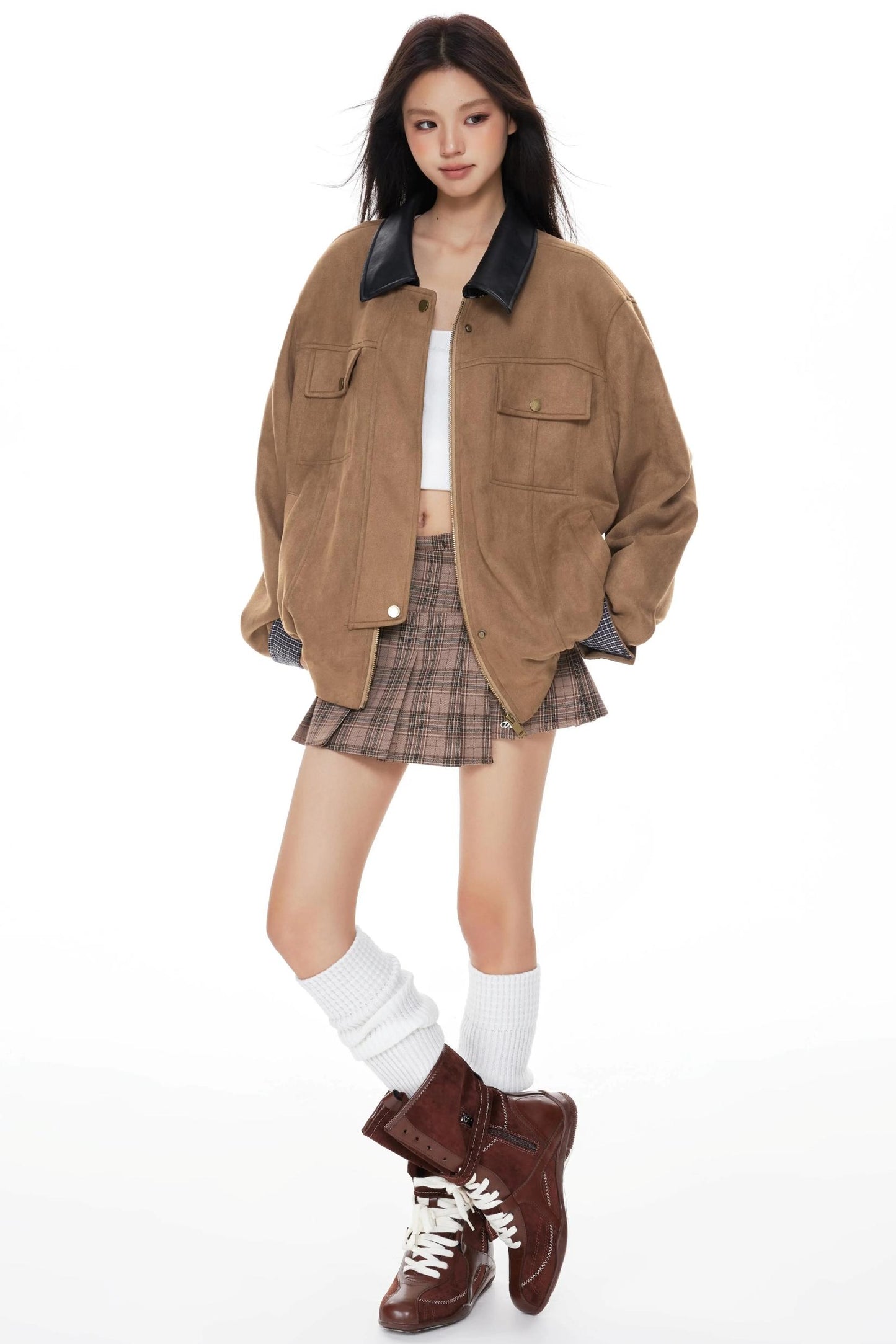 Vintage Deerskin Fleece Jacket