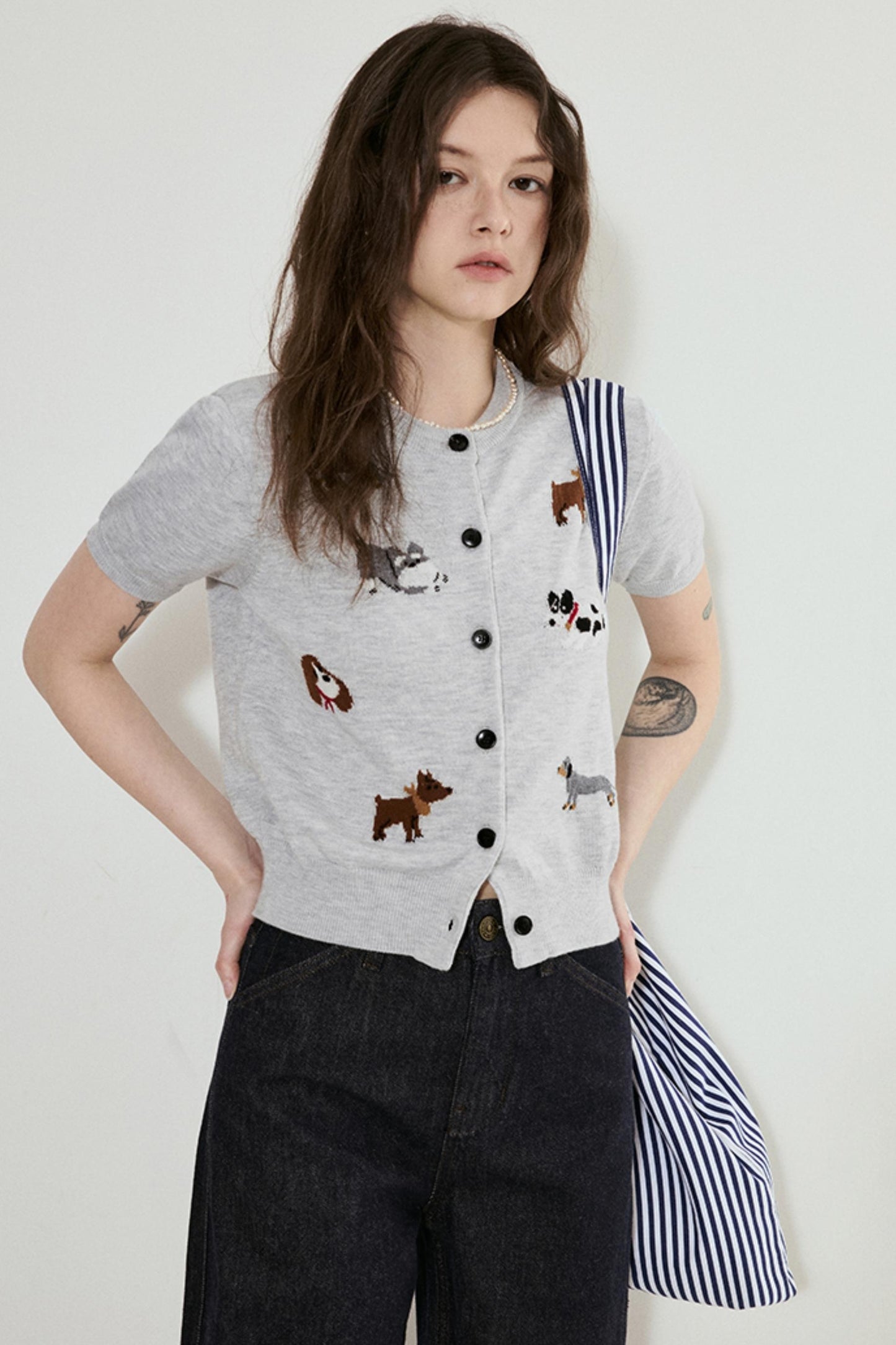 Playful Puppy Cardigan