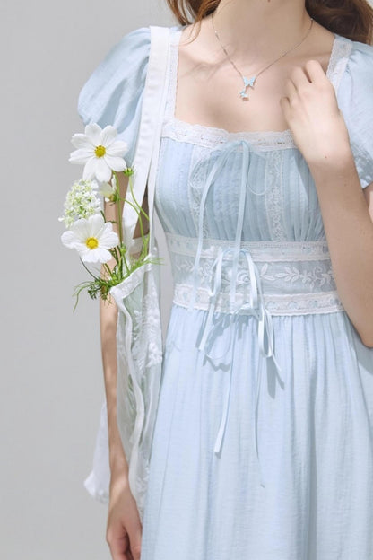 Patchwork A-Line Dress