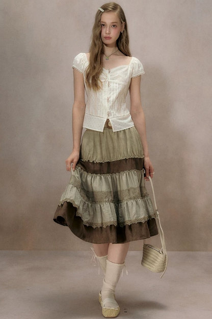 Afternoon Alley Lace Skirt