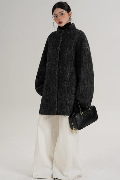 Elegant reversible Wool Coat