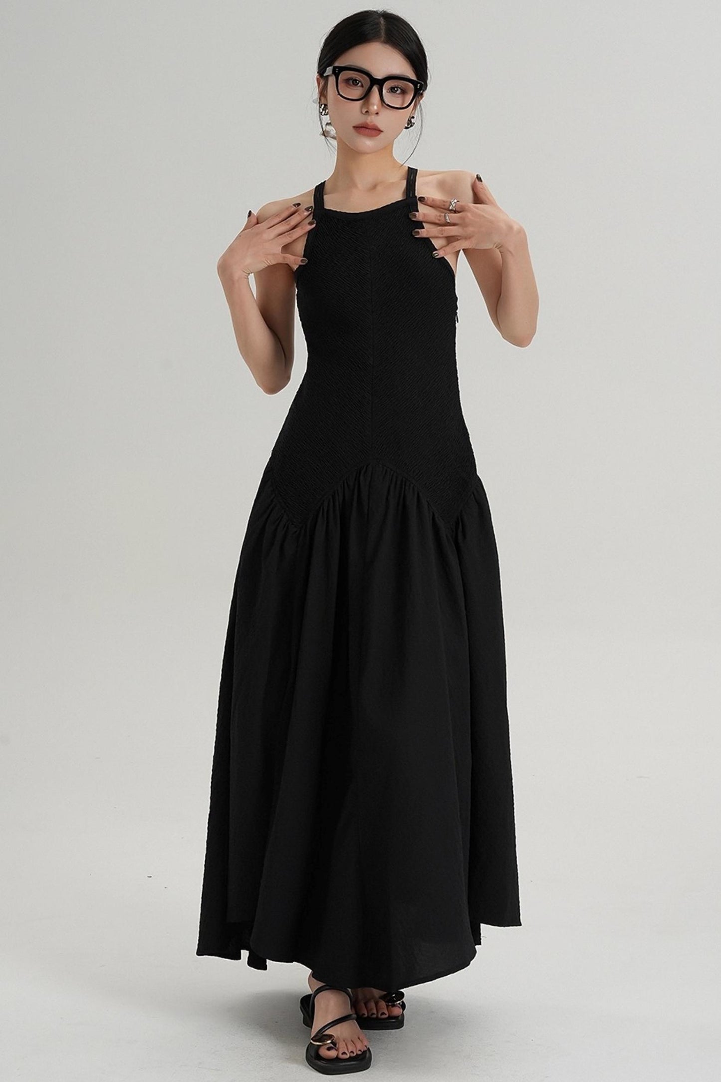 Temperament Sleeveless Casual Dress