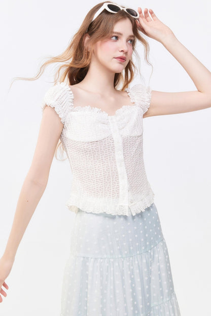 Floral Print Two-Piece Skirt Set-Up