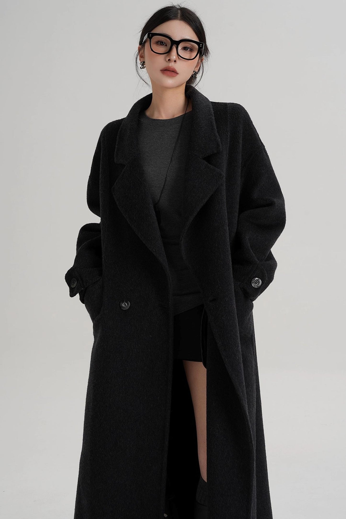 Temperament Wool Blazer Coat
