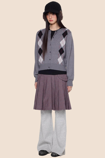 Autumn Knit Crew Sweater Top