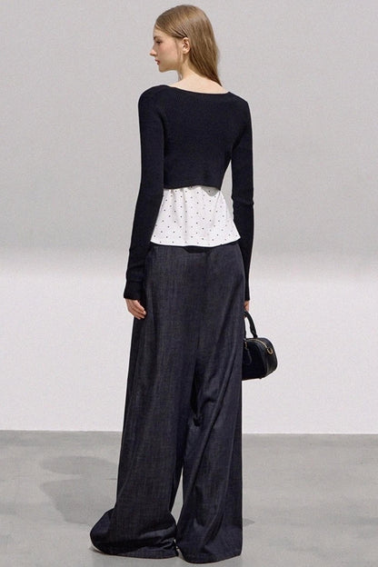 French Polka Dot Top Set-Up