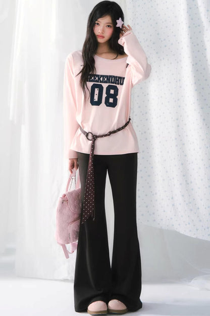 Haut à épaules dénudées et blocs de couleurs