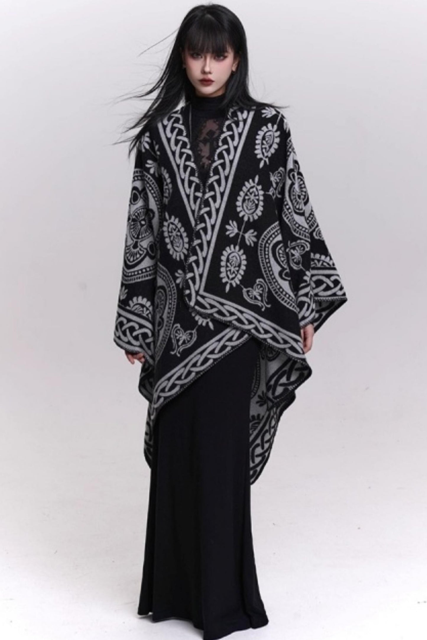 Ghost Girl Cape Shawl