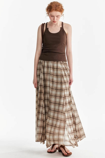 Ethereal A-Line Maxi Skirt