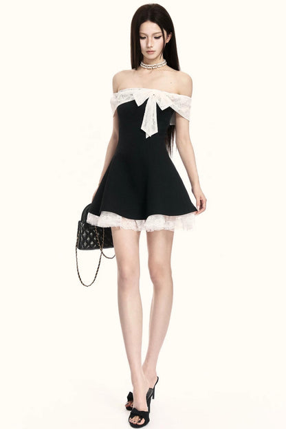 Lace Bow Princess Dress